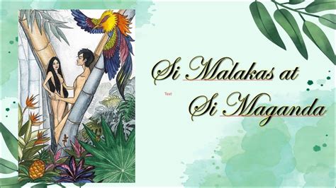  Si Malakas at Si Maganda:  An Epic Tale Exploring Strength and Kindness!