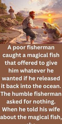  The Fisherman and His Wife: ความโลภอันไร้ประมาณของมนุษย์ที่นำไปสู่ความหายนะหรือไม่?